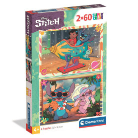 Пазл Clementoni Stitch, 2 шт. по 60 елементів