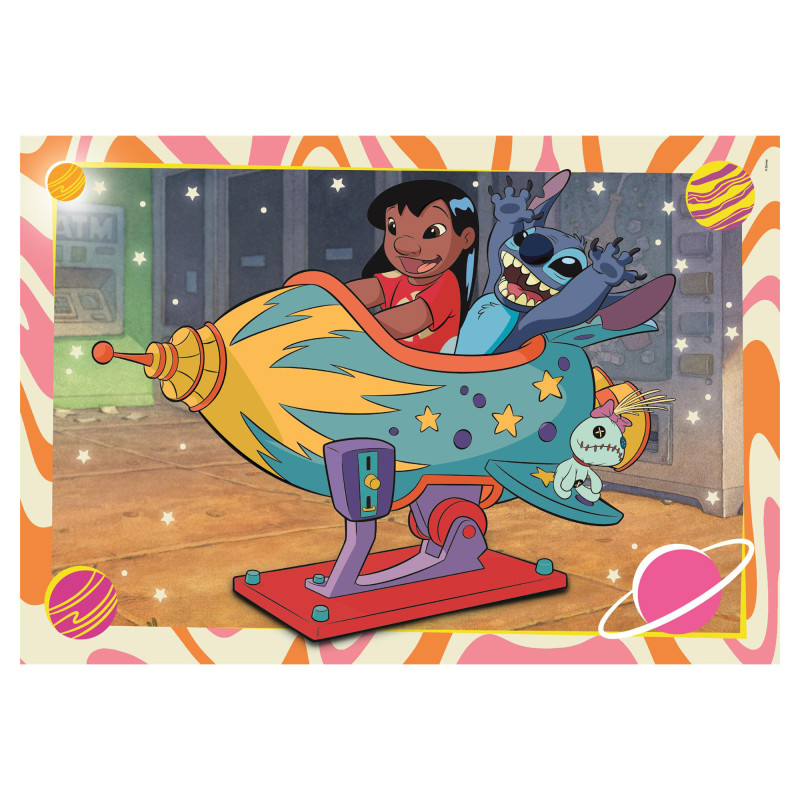 Пазл Clementoni Stitch, 2 шт. по 60 елементів