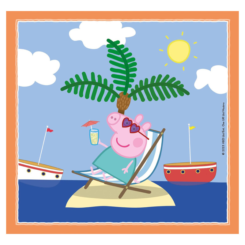 Пазл Clementoni Peppa Pig, 3 шт. по 48 елементів