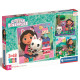 Пазл Clementoni Gabbys Dollhouse, 3 шт. по 48 елементів