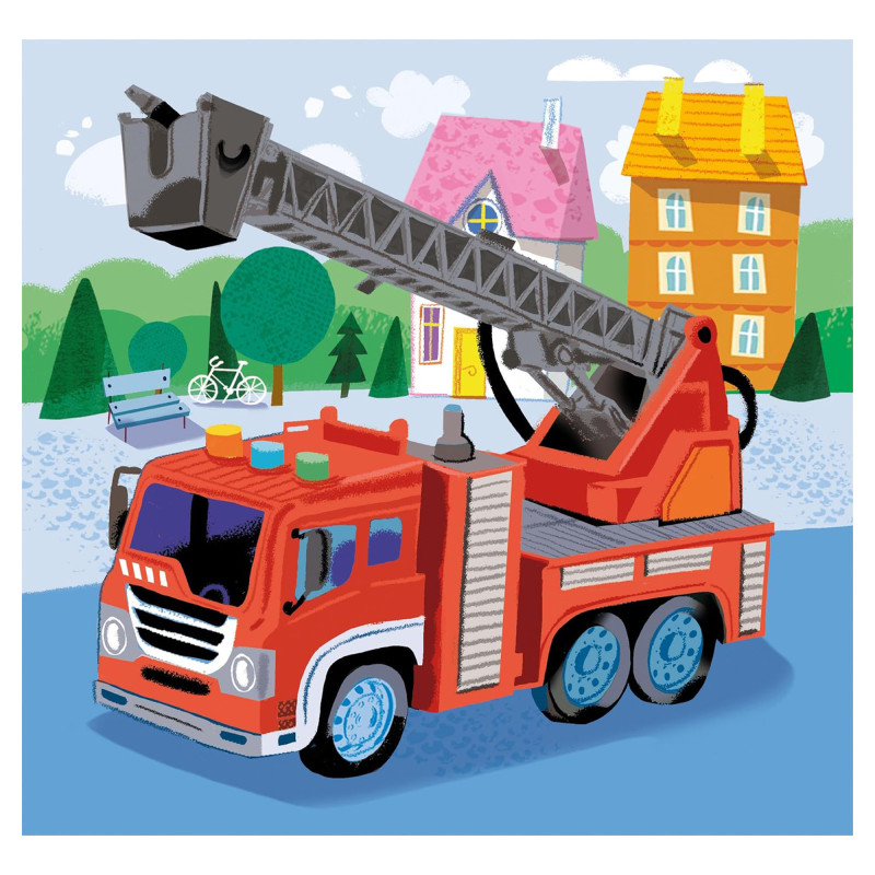 Пазл Clementoni Rescue Vehicles, 3 шт. по 48 елементів