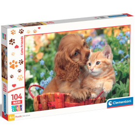 Пазл Clementoni Noli Cute Friends, серія MAXI, 104 елементи