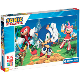 Пазл Clementoni Sonic, серія MAXI, 104 елементи