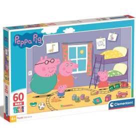Пазл Clementoni Peppa Pig, серія MAXI, 60 елементів
