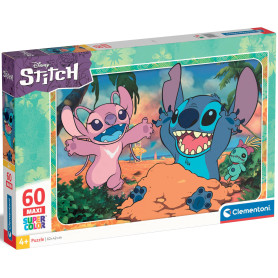 Пазл Clementoni Disney Stitch, серія MAXI, 60 елементів