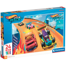 Пазл Clementoni Hot Wheels, серія MAXI, 24 елементи