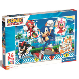 Пазл Clementoni Sonic, серія MAXI, 24 елементи