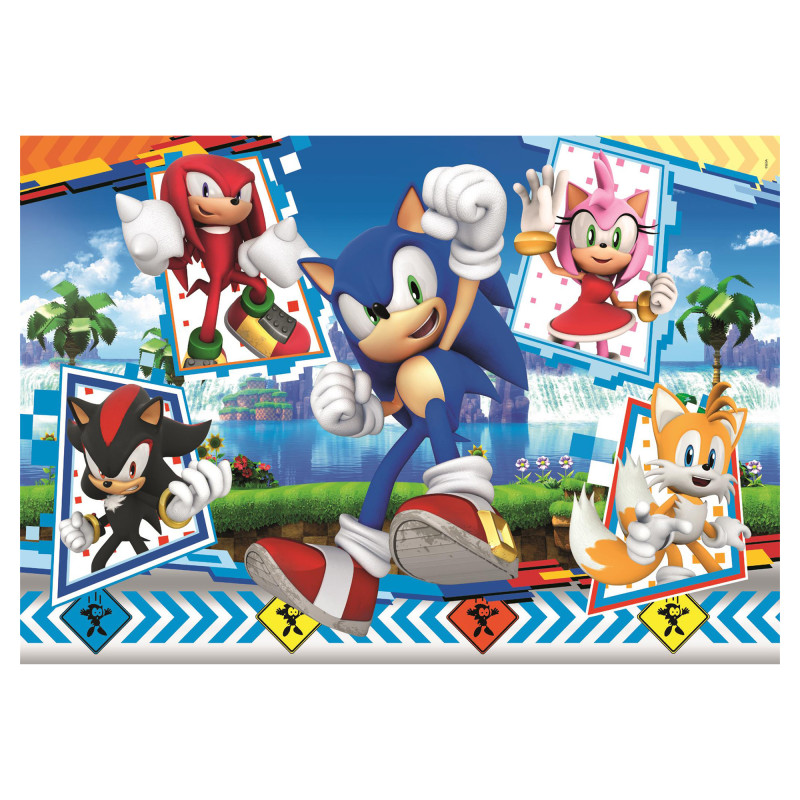Пазл Clementoni Sonic, серія MAXI, 24 елементи