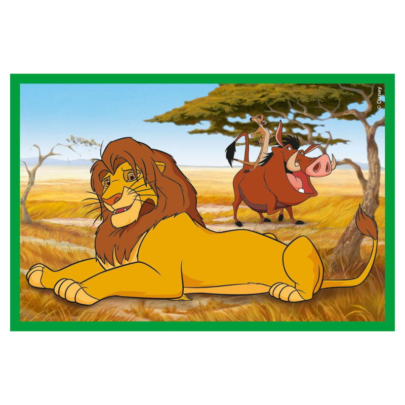 Кубики-пазл Clementoni Disney Classic, 6 елементів