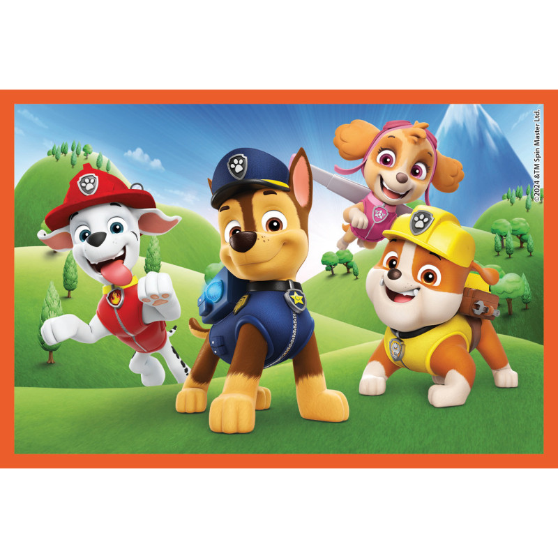 Кубики-пазл Clementoni Paw Patrol, 6 елементів