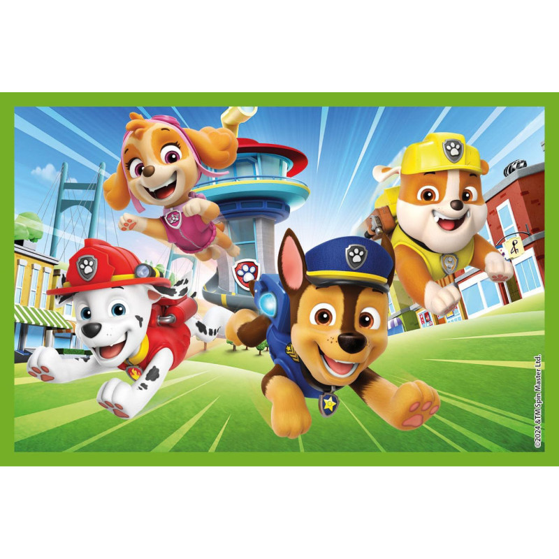 Кубики-пазл Clementoni Paw Patrol, 6 елементів