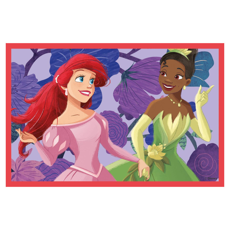 Кубики-пазл Clementoni Princess, 6 елементів