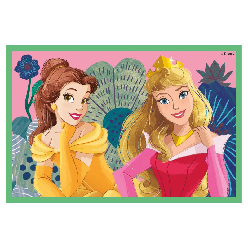 Кубики-пазл Clementoni Princess, 6 елементів