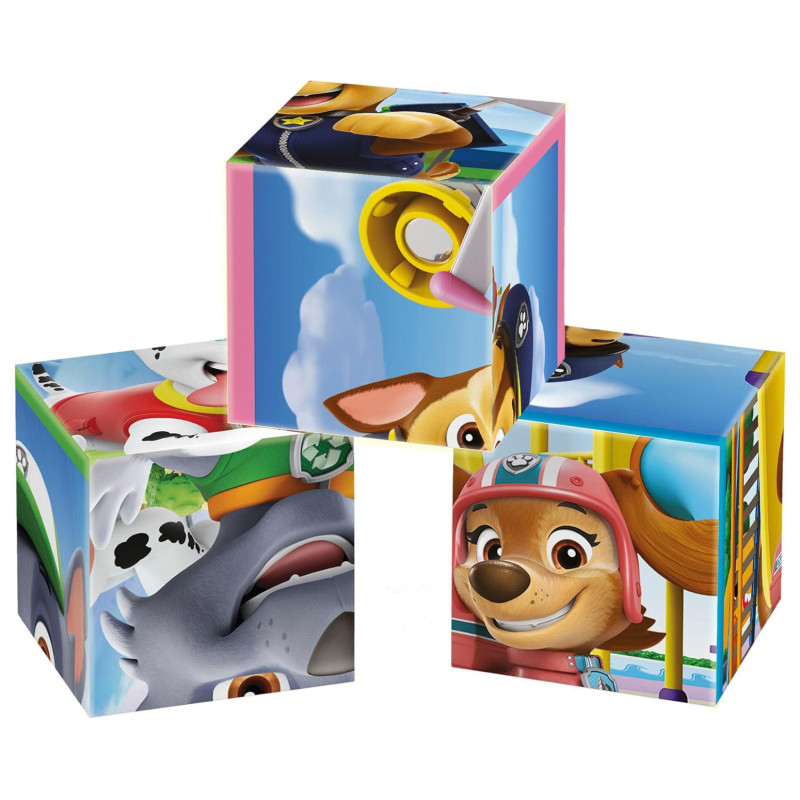 Кубики-пазл Clementoni Paw Patrol, 12 елементів