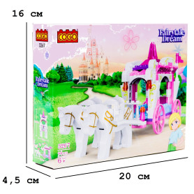 Конструктор COGO 98 Карета принцеси