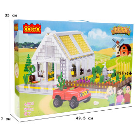Конструктор COGO 590 Теплиця