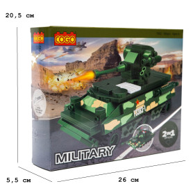 Конструктор COGO 185 БМП + Танк 2в1