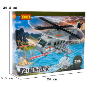 Конструктор COGO 191 Гелікоптер + Літак 2в1