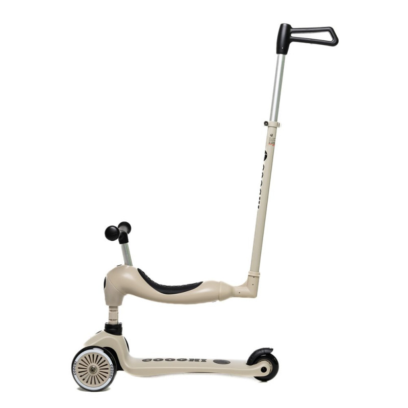 Самокат Cooghi Дитячий 3 в 1 V3 Classic Grey