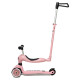 Самокат Cooghi Дитячий 3 в 1 V3 Classic Pink