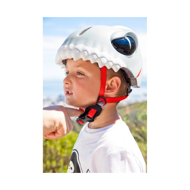 Шолом Crazy Safety Тигр Помаранчевий з ліхтарем