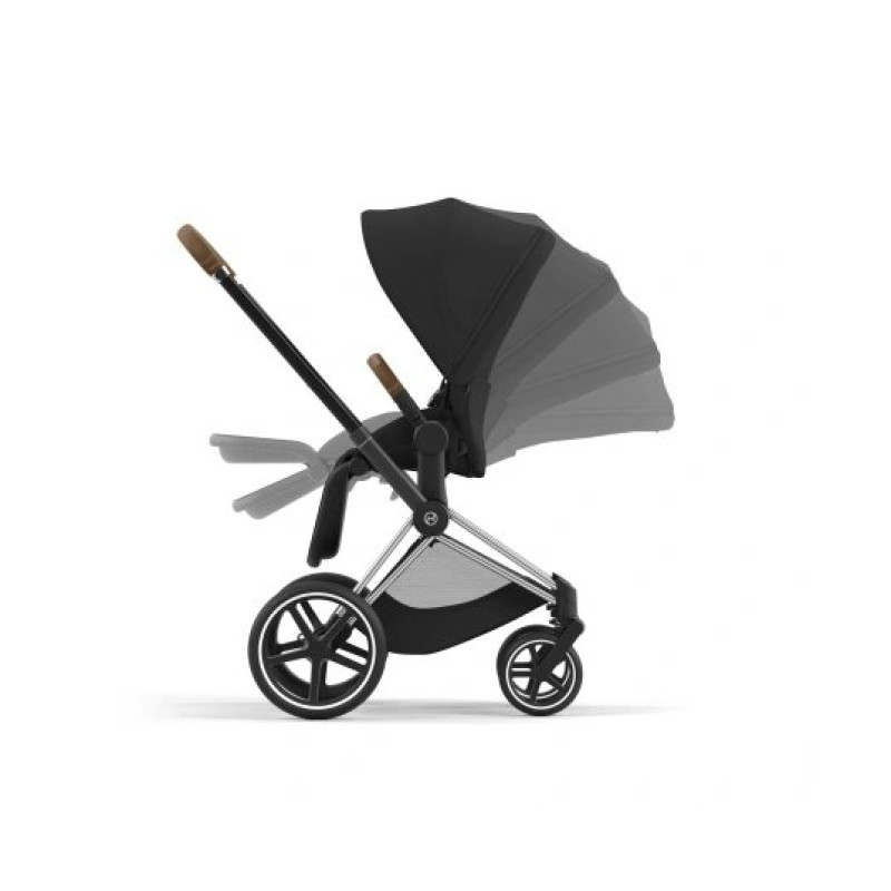 Універсальна коляска 2 в 1 Cybex Priam чорний/nyx