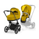 Універсальна коляска 2 в 1 Cybex Priam жовтий/mustard yellow 520326547