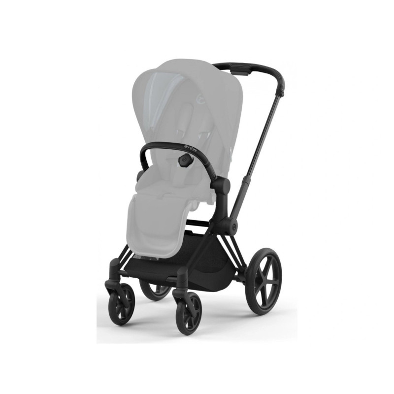 Шасі Cybex Priam & Каркас прогулянкового блоку Matt Black