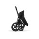 Шасі Cybex Priam & Каркас прогулянкового блоку Matt Black