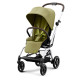 Прогулянкова коляска Cybex Eezy S Twist+ 2 SLV Nature Green з бампером