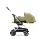 Прогулянкова коляска Cybex Eezy S Twist+ 2 SLV Nature Green з бампером