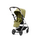 Прогулянкова коляска Cybex Eezy S Twist+ 2 SLV Nature Green з бампером