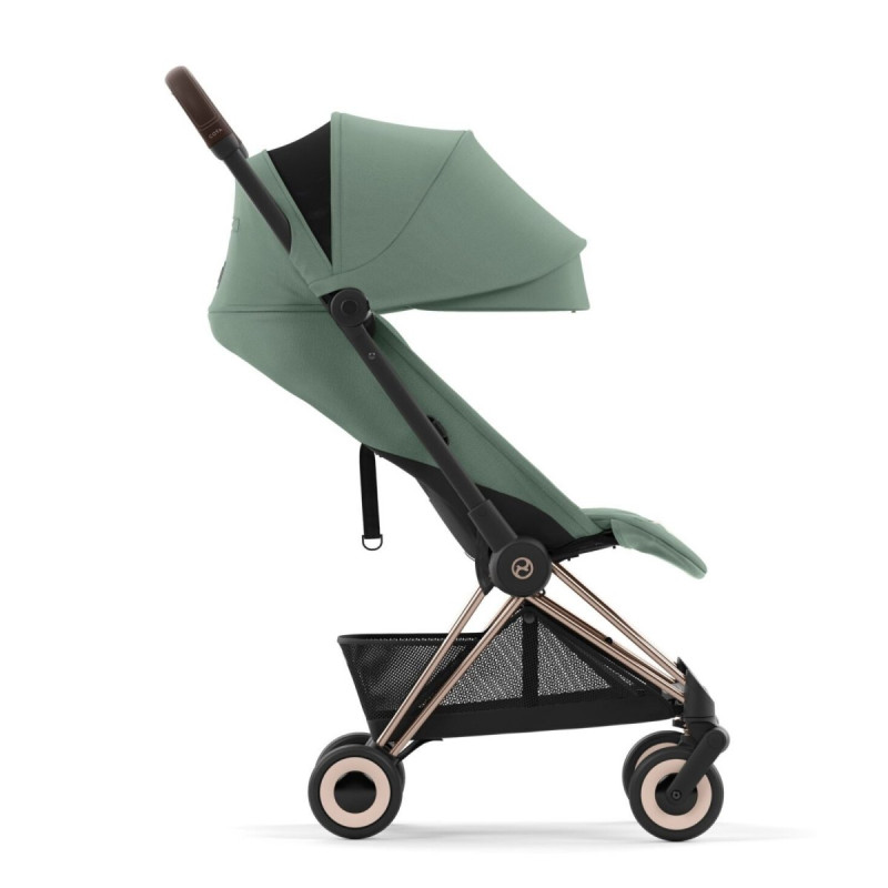Прогулянкова коляска Cybex Coya Rosegold/Leaf Green
