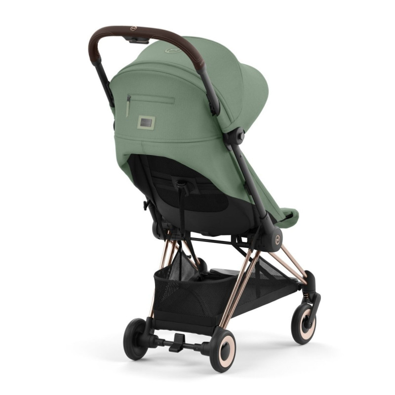 Прогулянкова коляска Cybex Coya Rosegold/Leaf Green