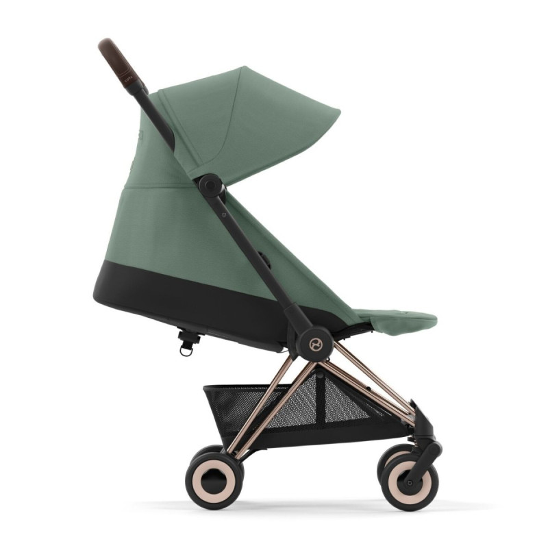 Прогулянкова коляска Cybex Coya Rosegold/Leaf Green