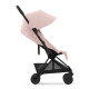 Прогулянкова коляска Cybex Coya Matt Black/Peach Pink