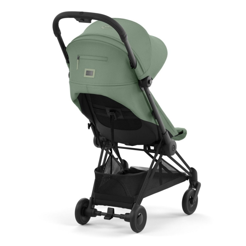Прогулянкова коляска Cybex Coya Matt Black/Leaf Green