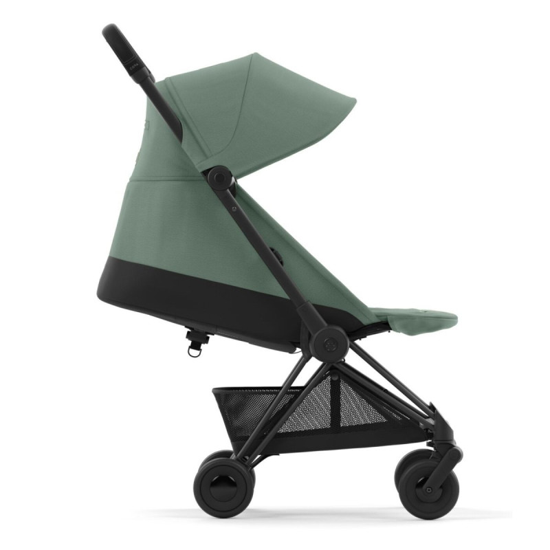 Прогулянкова коляска Cybex Coya Matt Black/Leaf Green