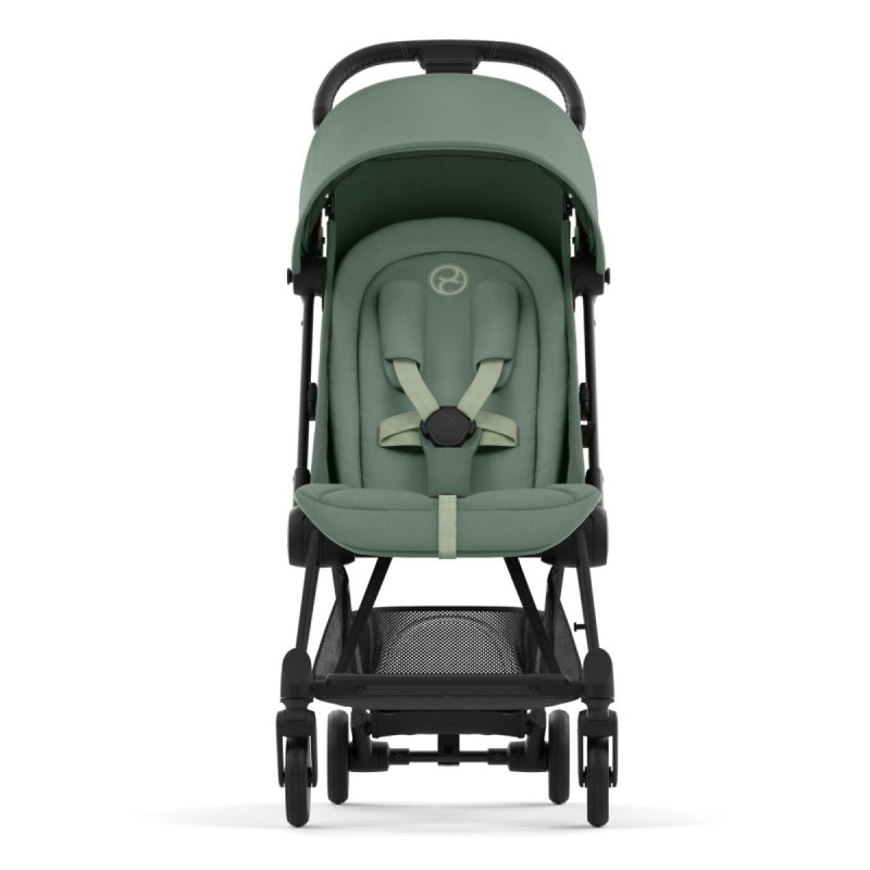 Прогулянкова коляска Cybex Coya Matt Black/Leaf Green