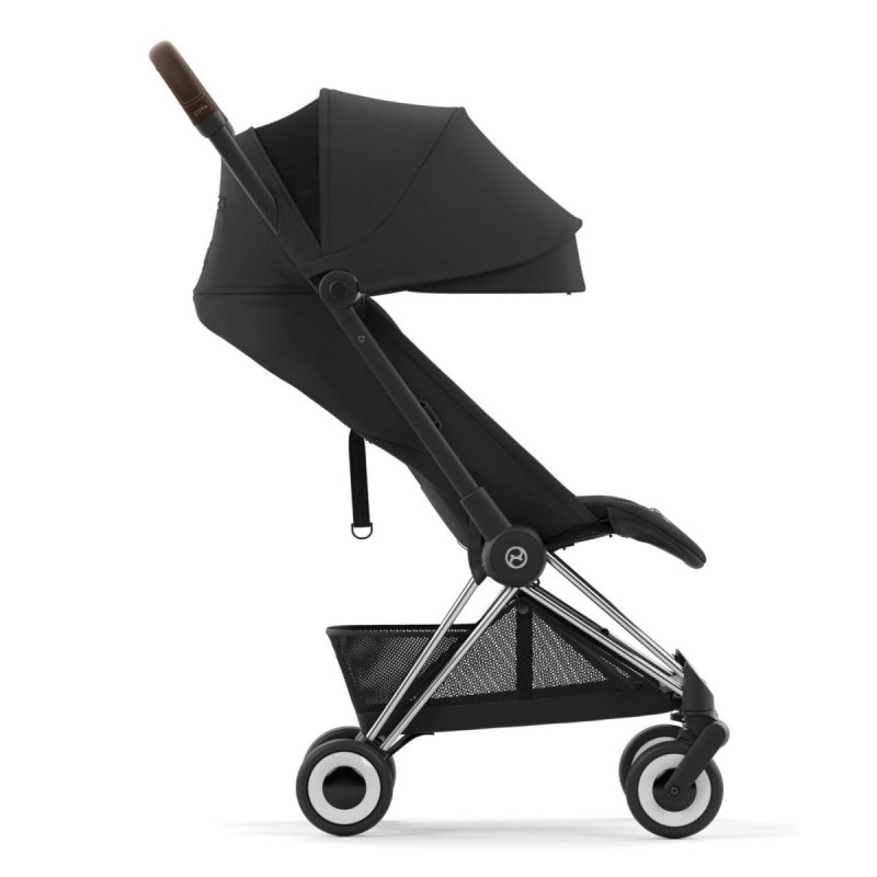 Прогулянкова коляска Cybex Coya Chrome Dark Brown/Sepia Black