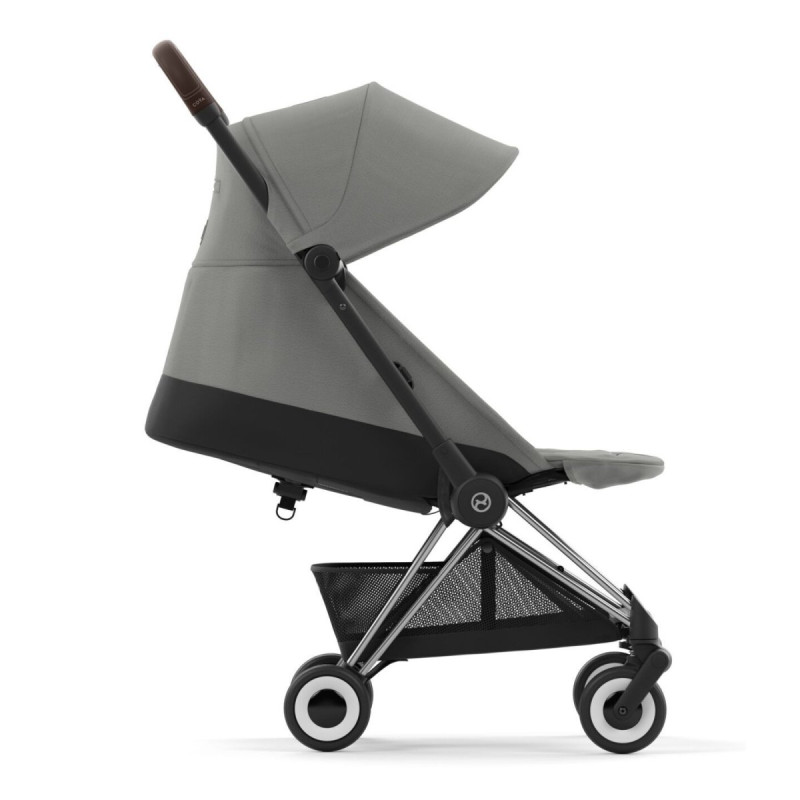 Прогулянкова коляска Cybex Coya Chrome Dark Brown/Mirage Grey