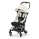 Прогулянкова коляска Cybex Coya Chrome Dark Brown/Off White