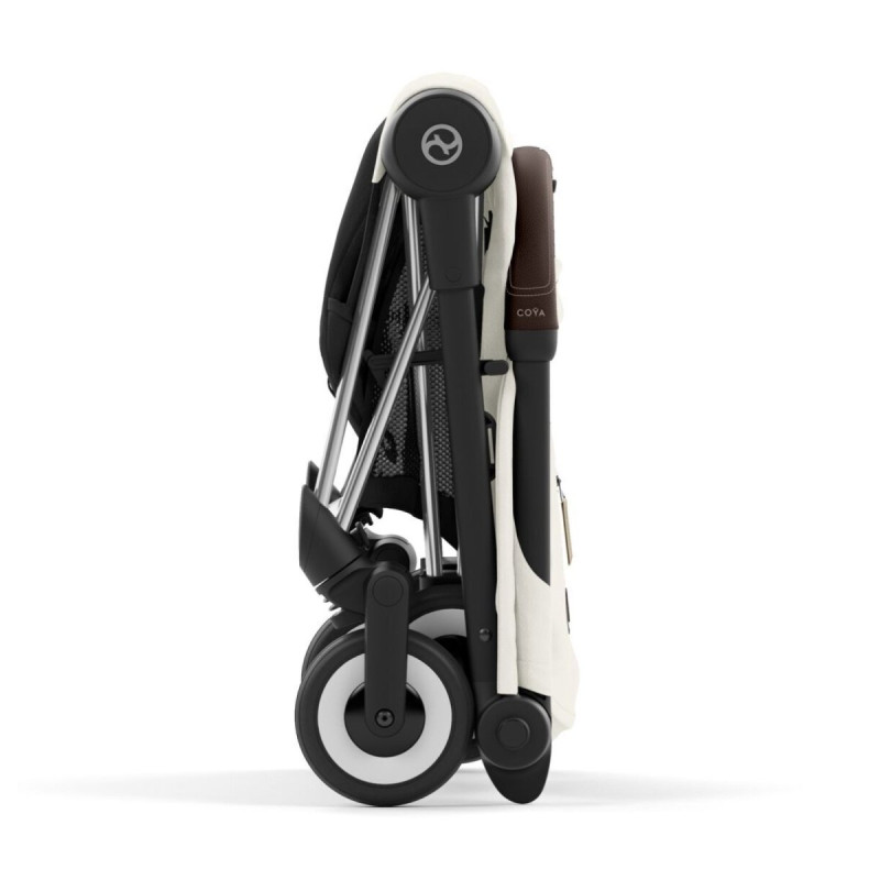 Прогулянкова коляска Cybex Coya Chrome Dark Brown/Off White