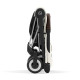 Прогулянкова коляска Cybex Coya Chrome Dark Brown/Off White