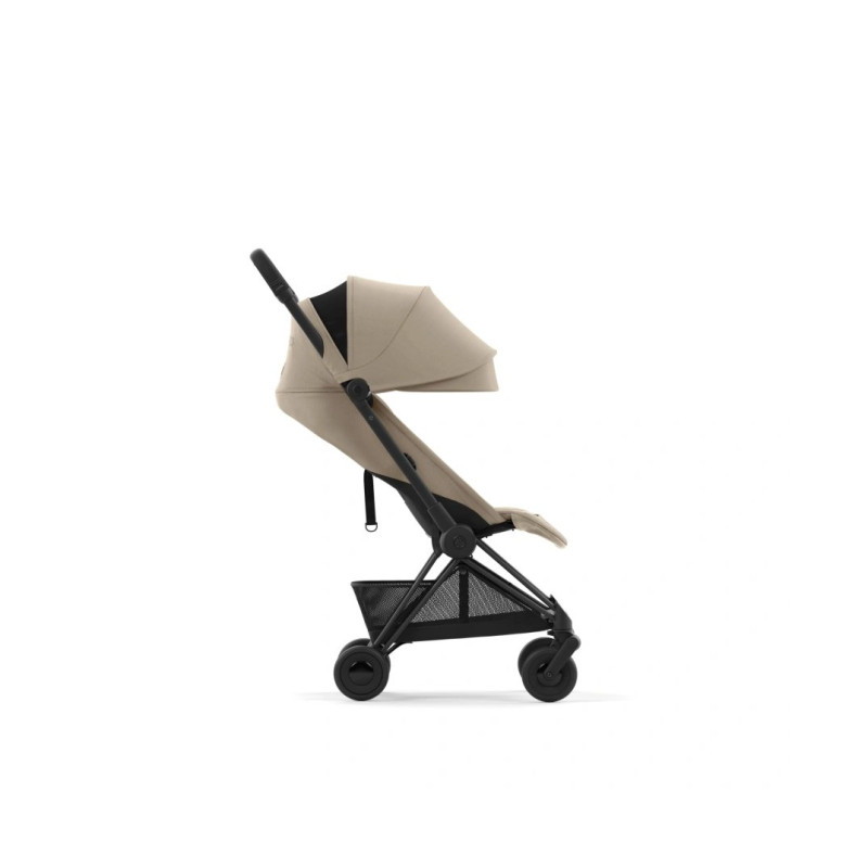 Прогулянкова коляска Cybex Coya Matt Black/Cozy Beige