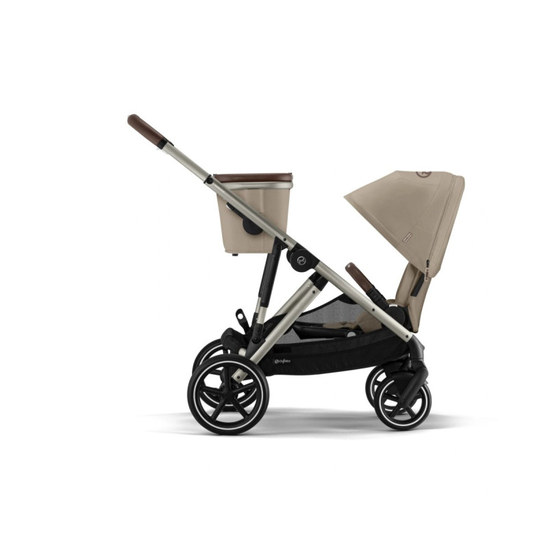 Прогулянкова коляска Cybex Gazelle S TPE Almond Beige