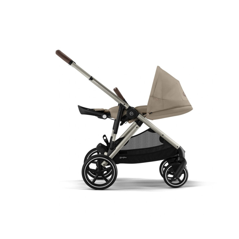Прогулянкова коляска Cybex Gazelle S TPE Almond Beige