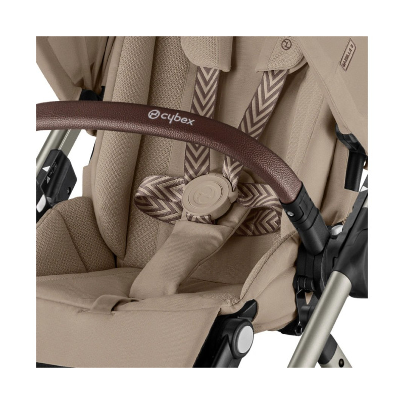 Прогулянкова коляска Cybex Gazelle S TPE Almond Beige