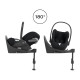Автокрісло Cybex Cloud T-iSize Plus 0-13кг - Sepia Black