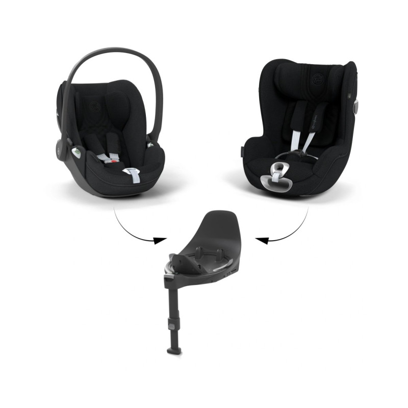 Автокрісло Cybex Cloud T-iSize Plus 0-13кг - Sepia Black